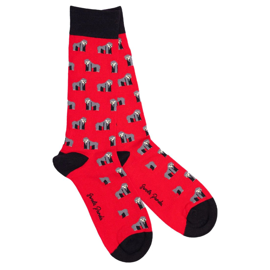 Red Gorilla Socks