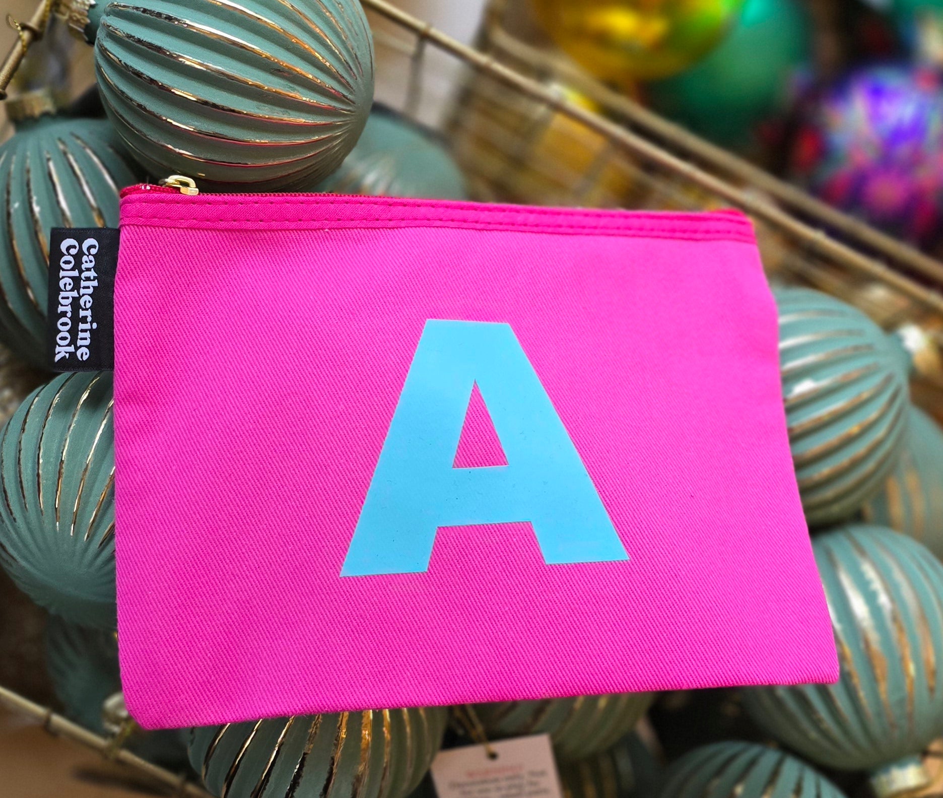 Alphabet Purse - Pink