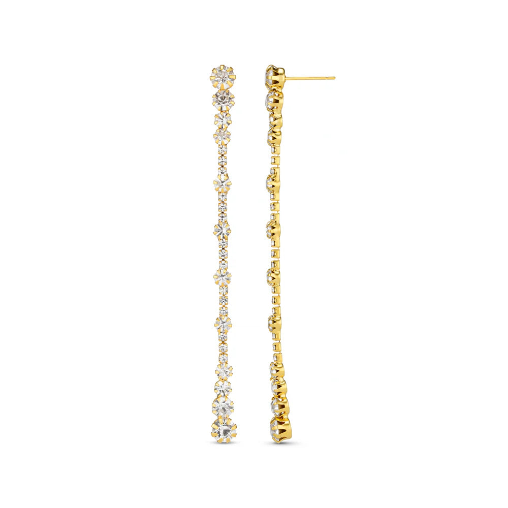 Statement Crystal Drop Earrings