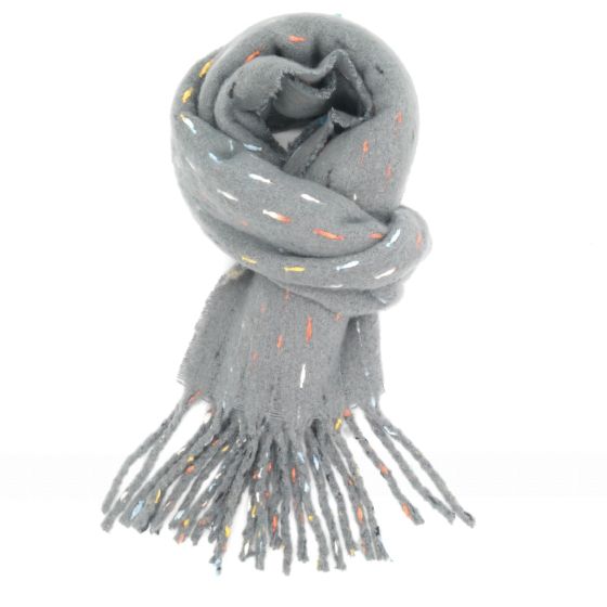 Multi Links Scarf - Grey