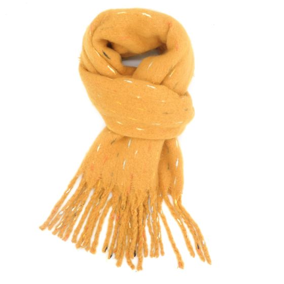 Multi Links Scarf - Mustard