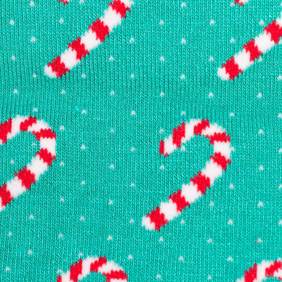 Candy Cane Bamboo Socks L