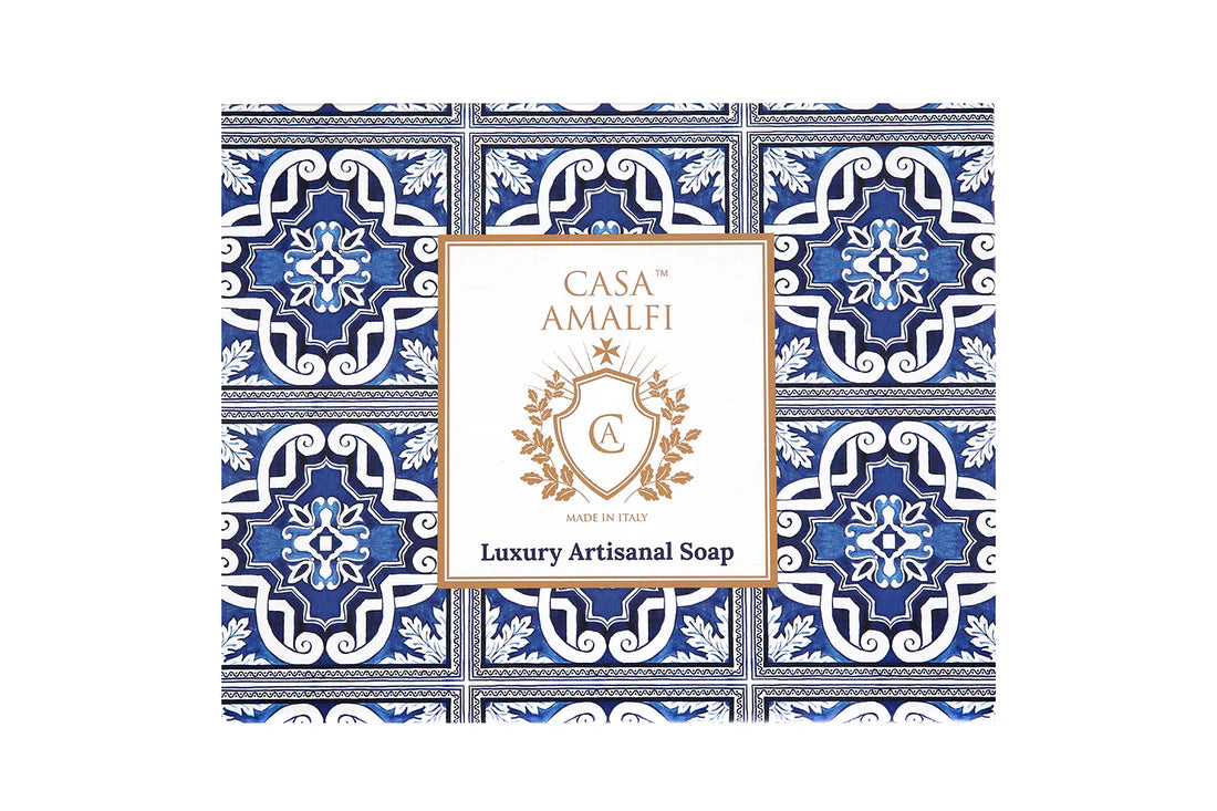 Casa Amalfi - Blue Maiolica 3 Soap Set