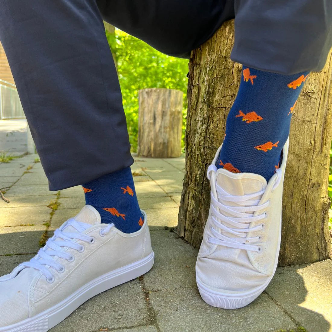 Gold Fish Socks