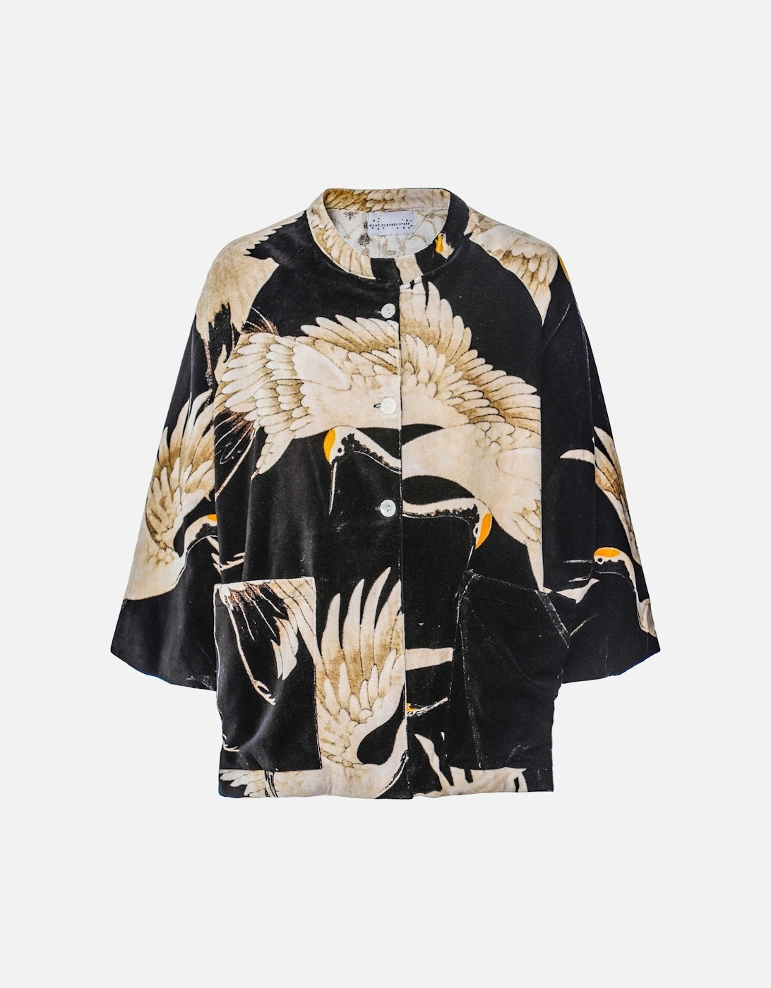 100 Stars Velvet Jacket - Black Stork