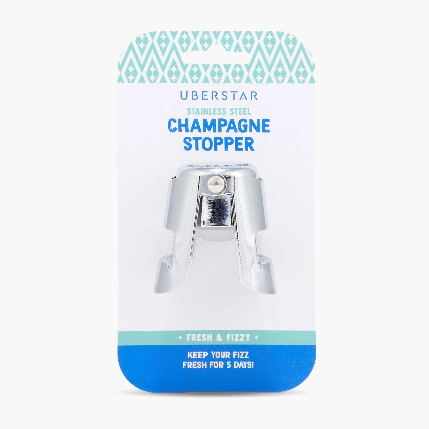 Champagne Stopper - Silver