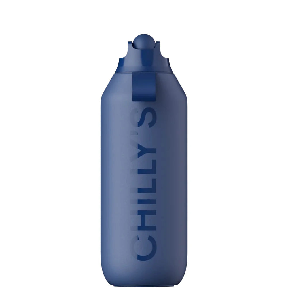 Series 2 500ml Flip Bottle Whale Blue