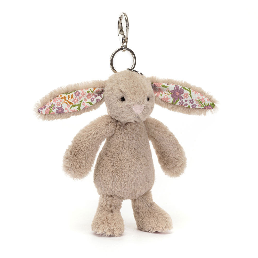 Jellycat - Blossom Beige Bunny Petal Bag Charm