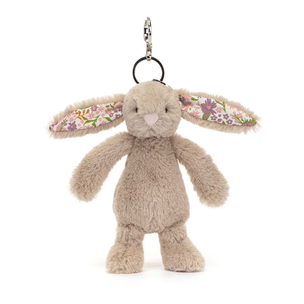 Jellycat - Blossom Beige Bunny Petal Bag Charm