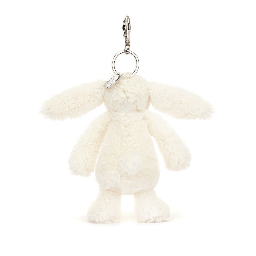 Jellycat - Blossom Cream Bunny - Berry  Bag Charm