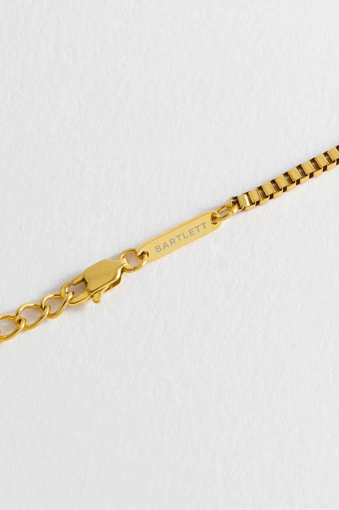 Men's Box Chain Bracelet - Gold