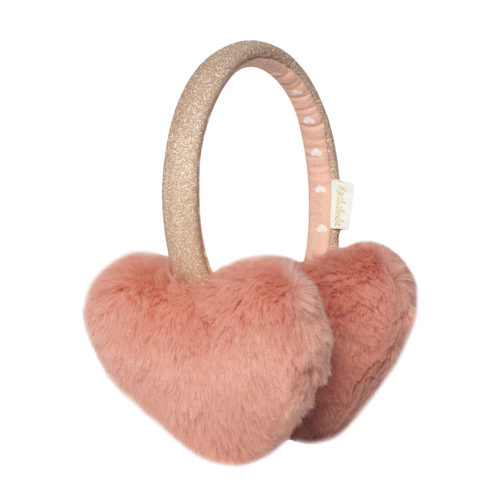 Rockahula - Fluffy Heart Earmuffs