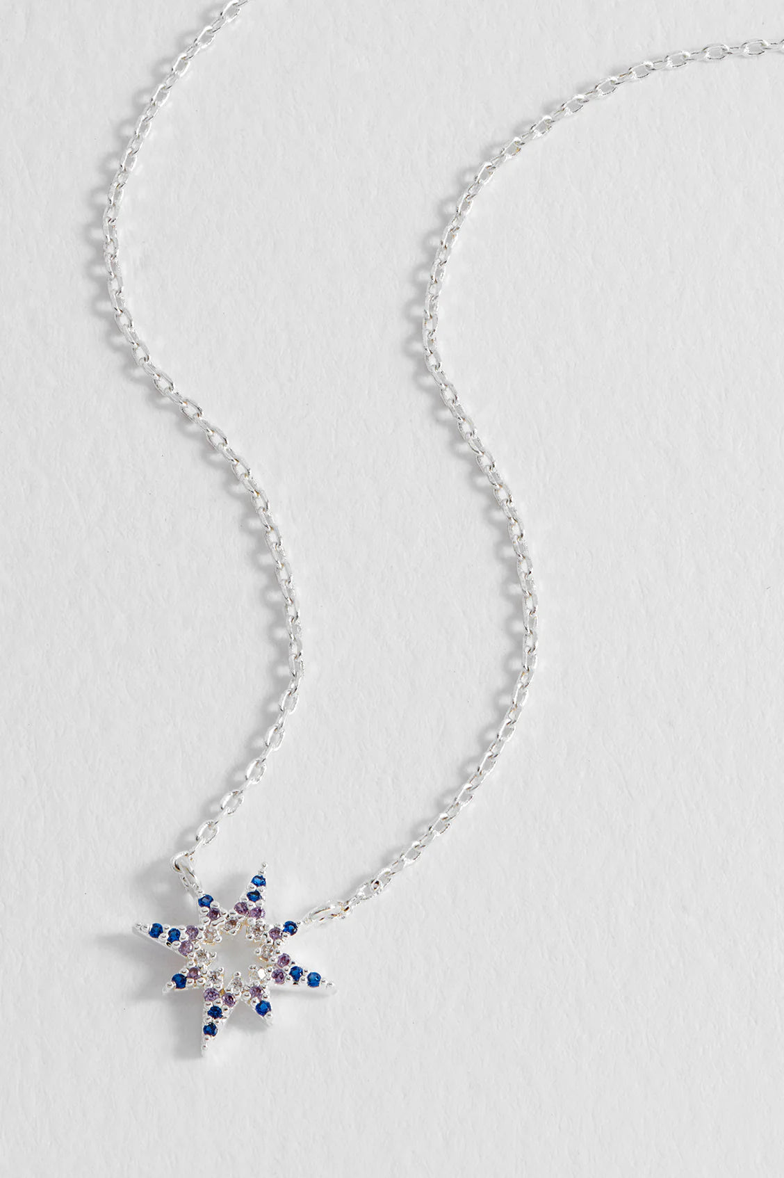 North Star Multi CZ Necklace