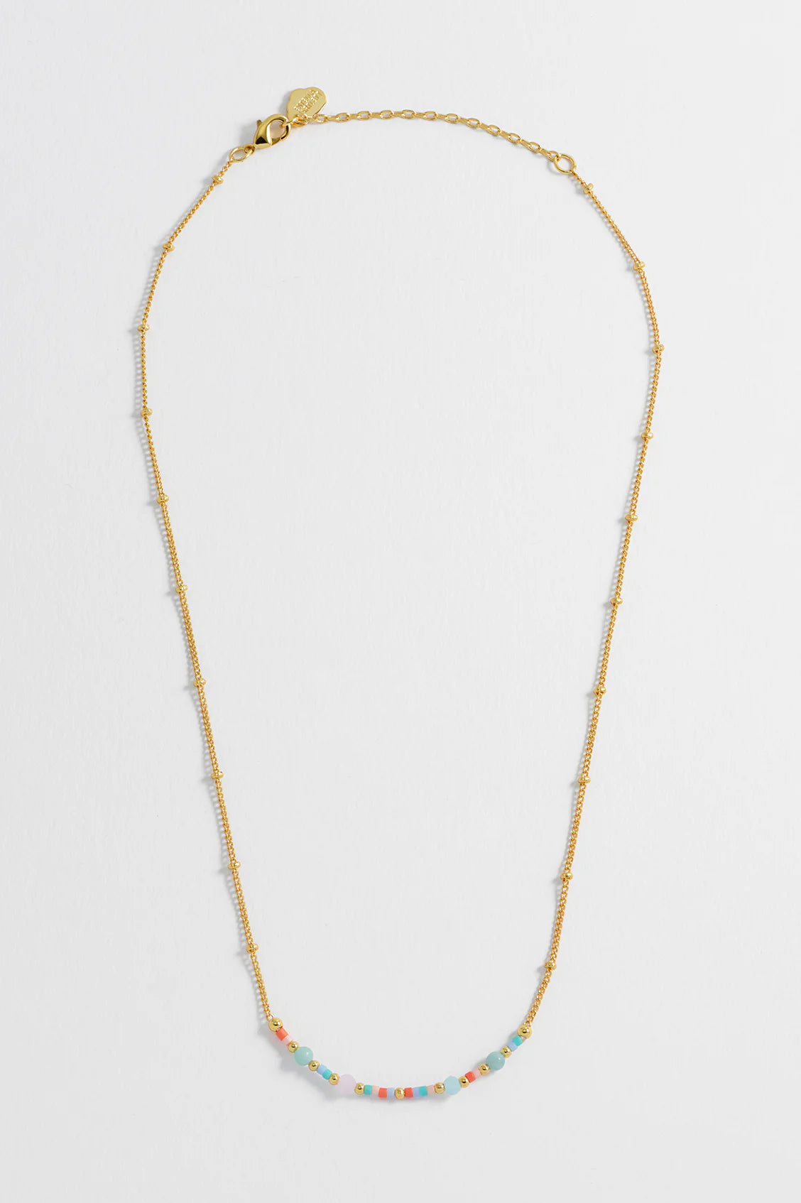 Estella Bartlett - Mini Mixed Beaded Chain Necklace