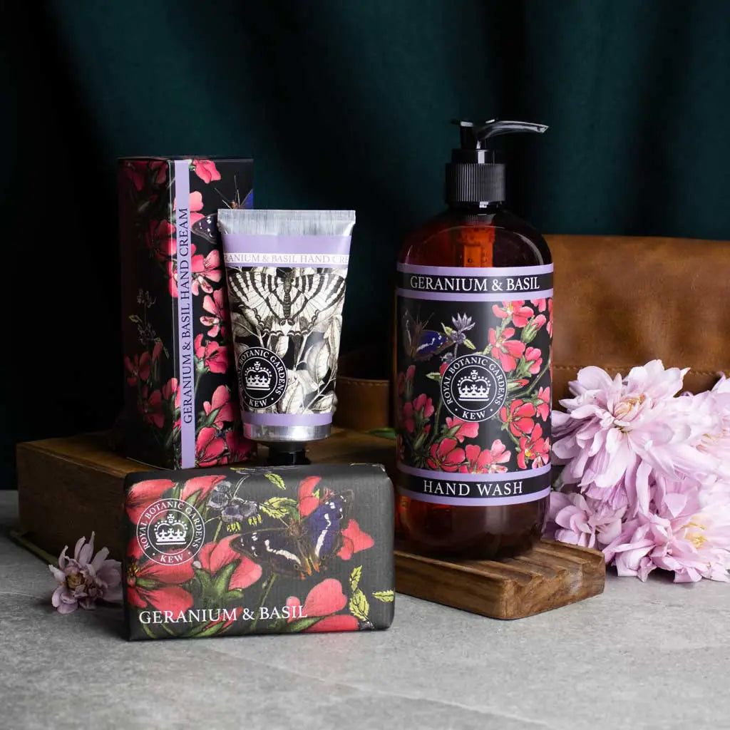 Kew Hand Cream Geranium & Basil