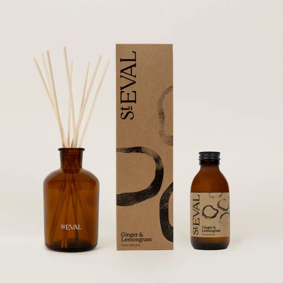 St Eval - Reed Diffuser - Ginger & Lemongrass