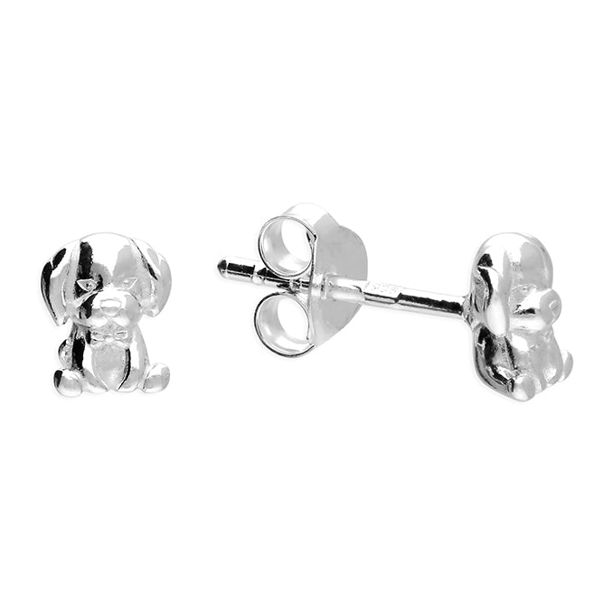 Kids Puppy Stud Earrings