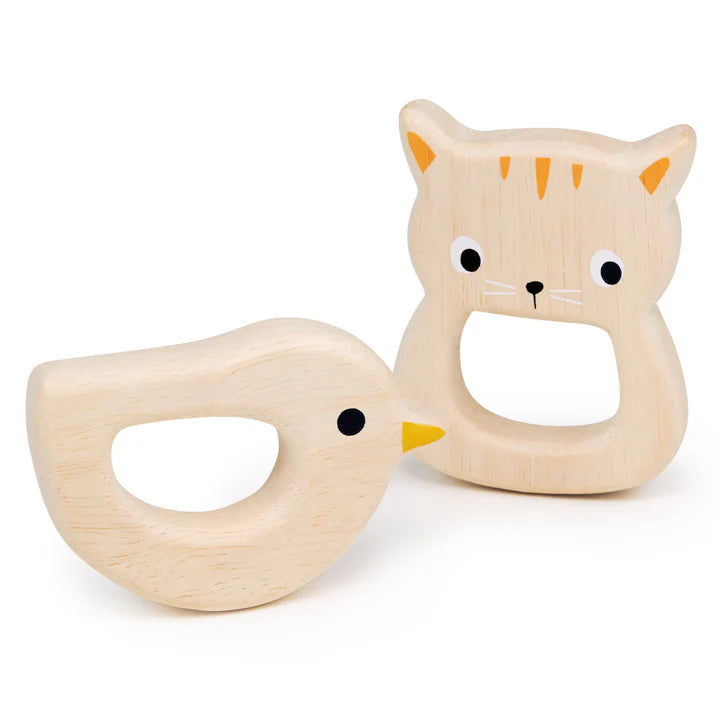 Mentari - Bird & Kitten Teethers