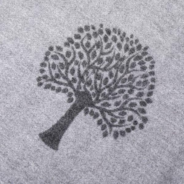 Reversible Tree of Life Scarf - Grey