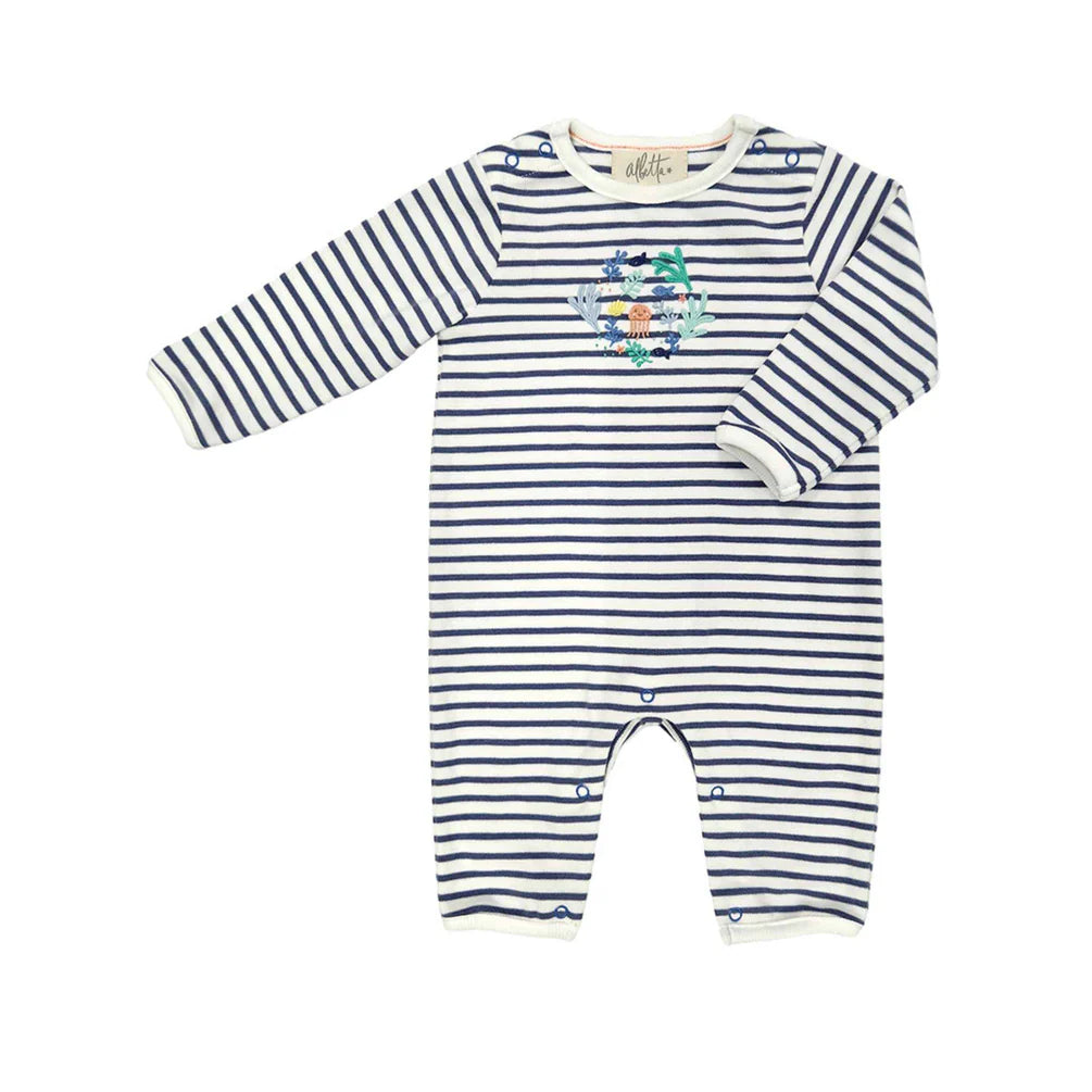 Albetta - Ocean World Crochet Babygro 6-12M