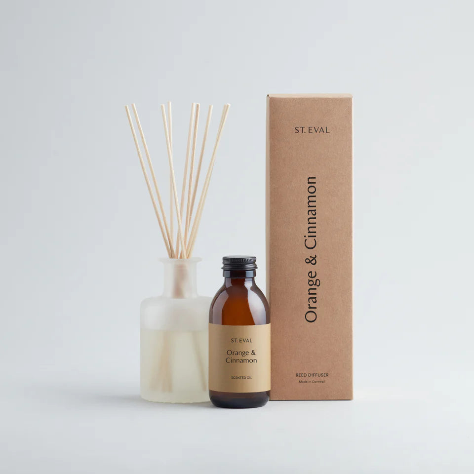 St Eval - Reed Diffuser - Orange & Cinnamon