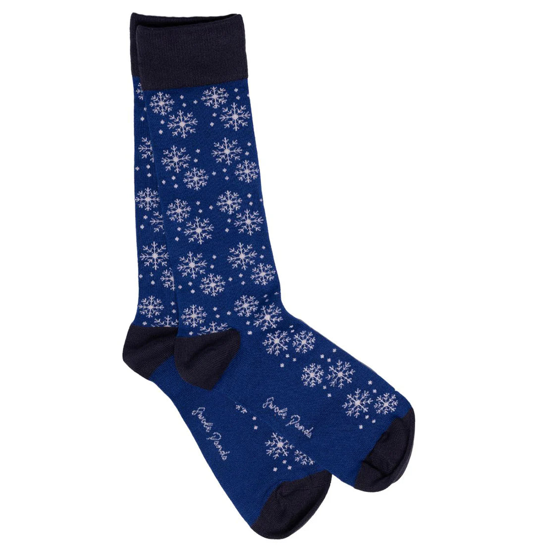 Snowflake Bamboo Socks L