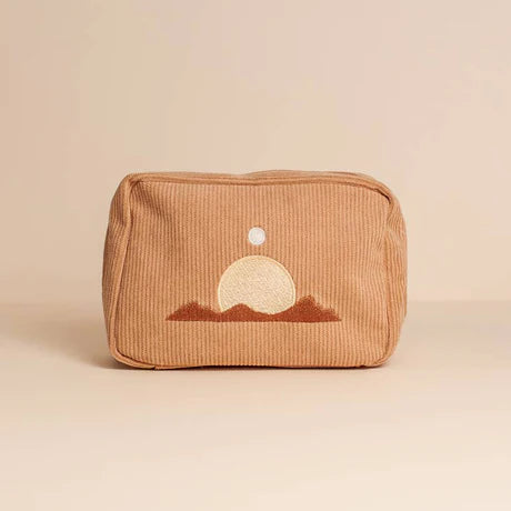 Cai & Jo - Corduroy Makeup Bag - Various Colours