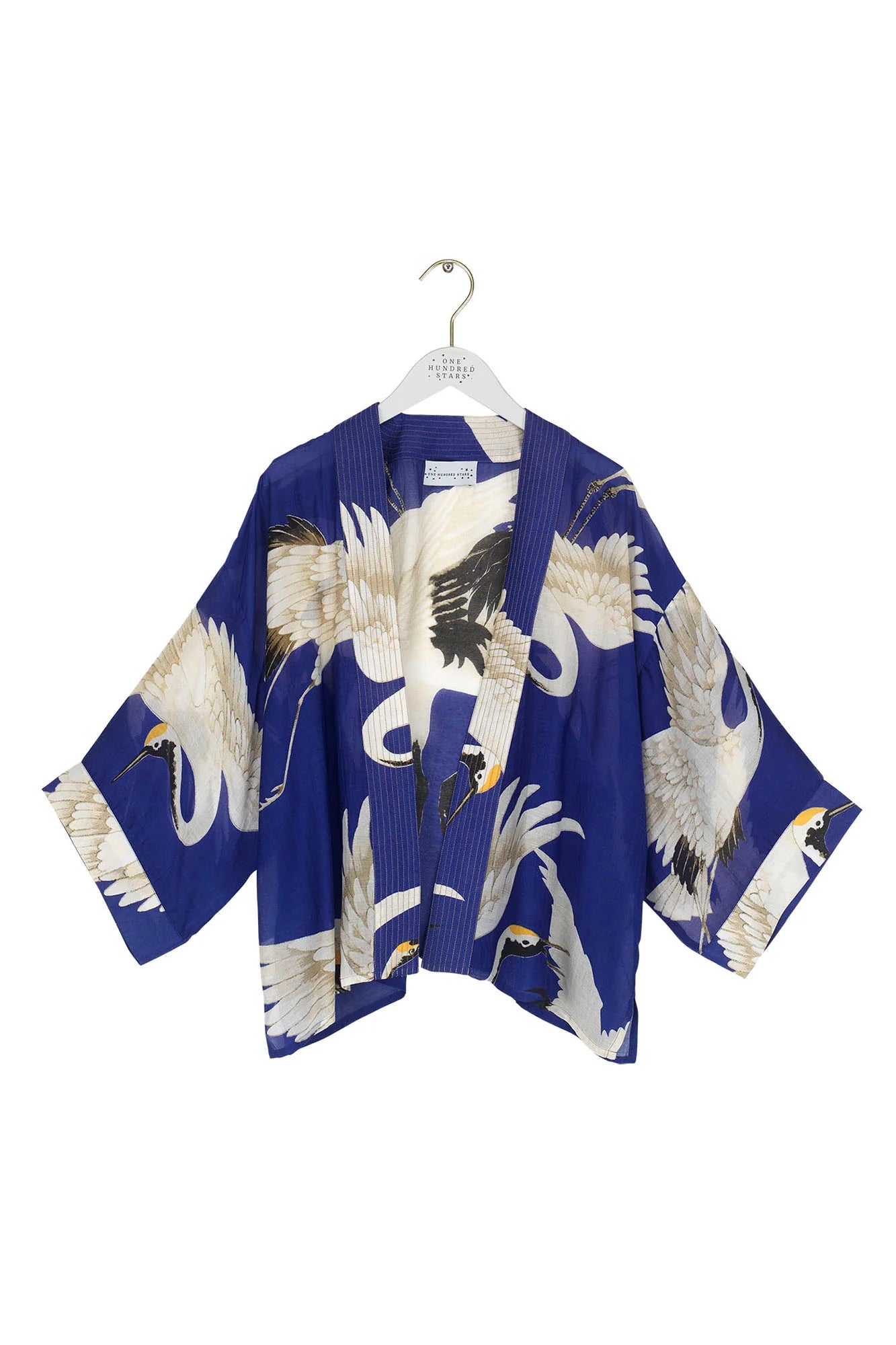 100 Stars Kimono - Stork Royal Blue