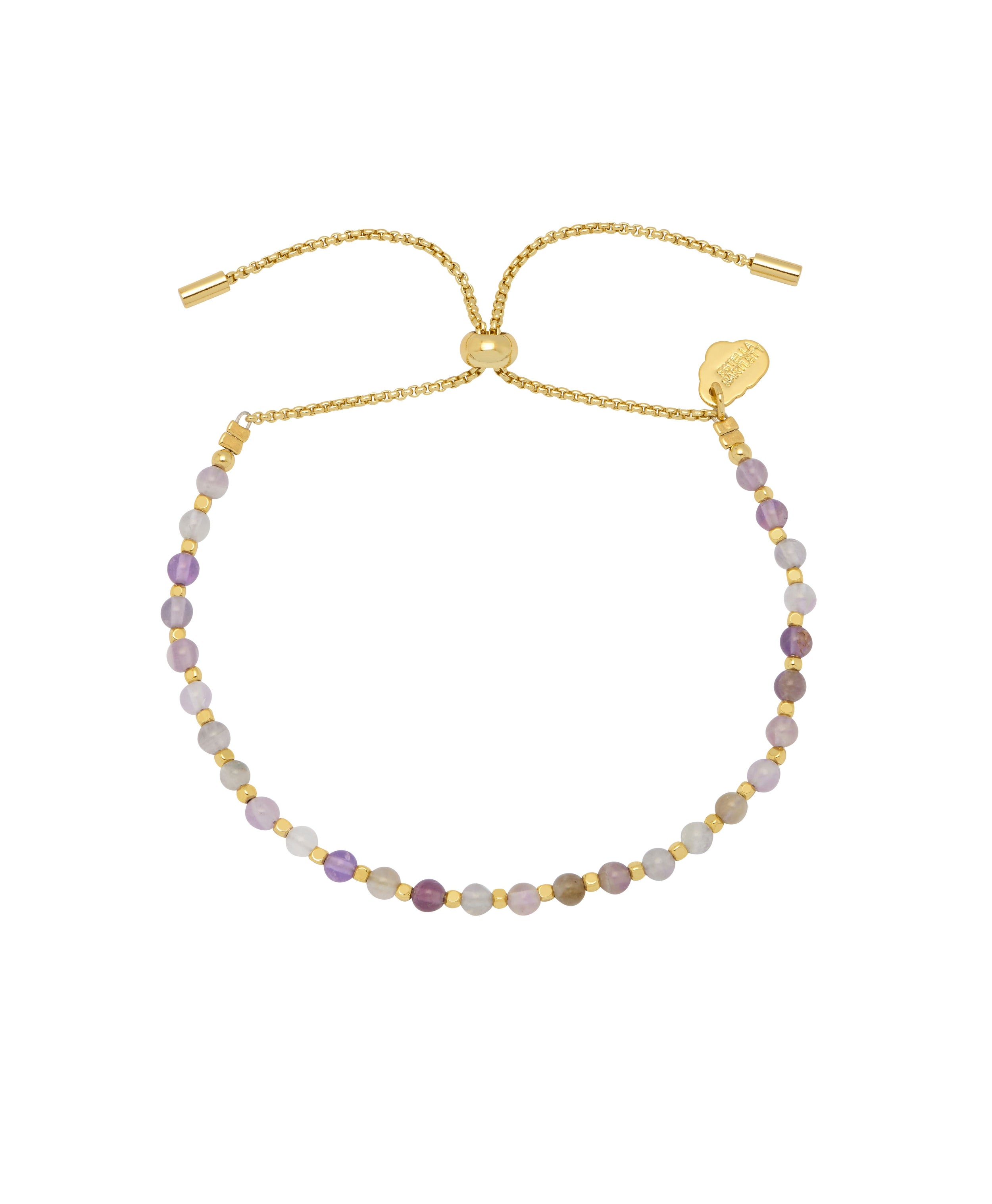 Amelia Amethyst Bracelet Gold Plated