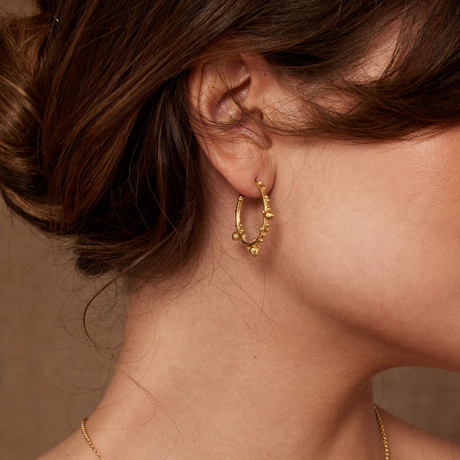 Ashiana - Allegra Gold Hoop Earrings