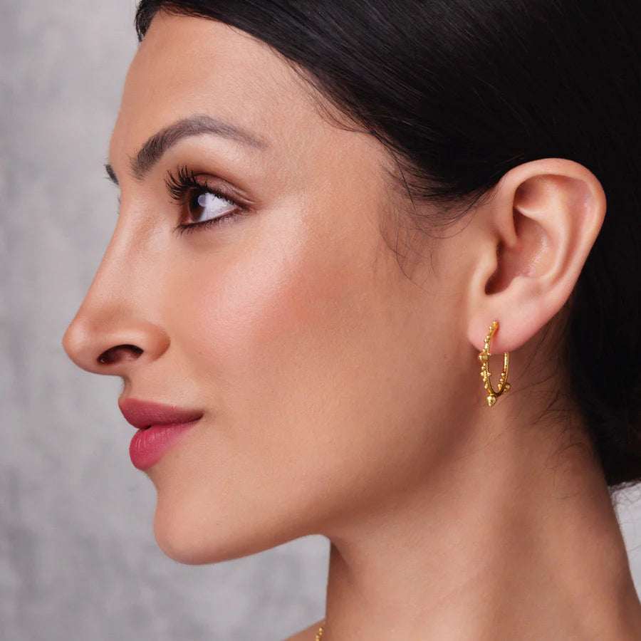 Ashiana - Allegra Gold Hoop Earrings