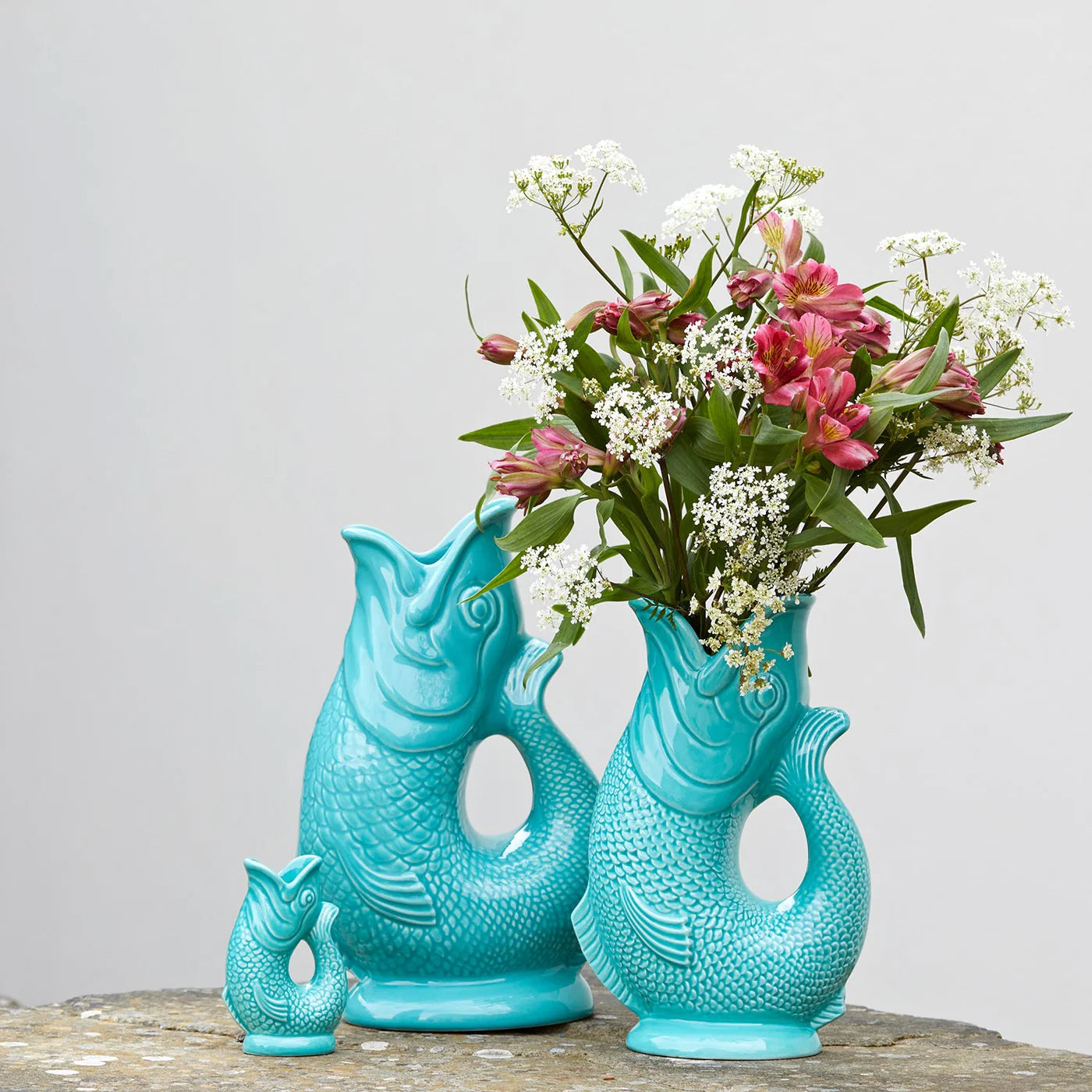 Gurgly Jug  - Aqua - 3 Sizes