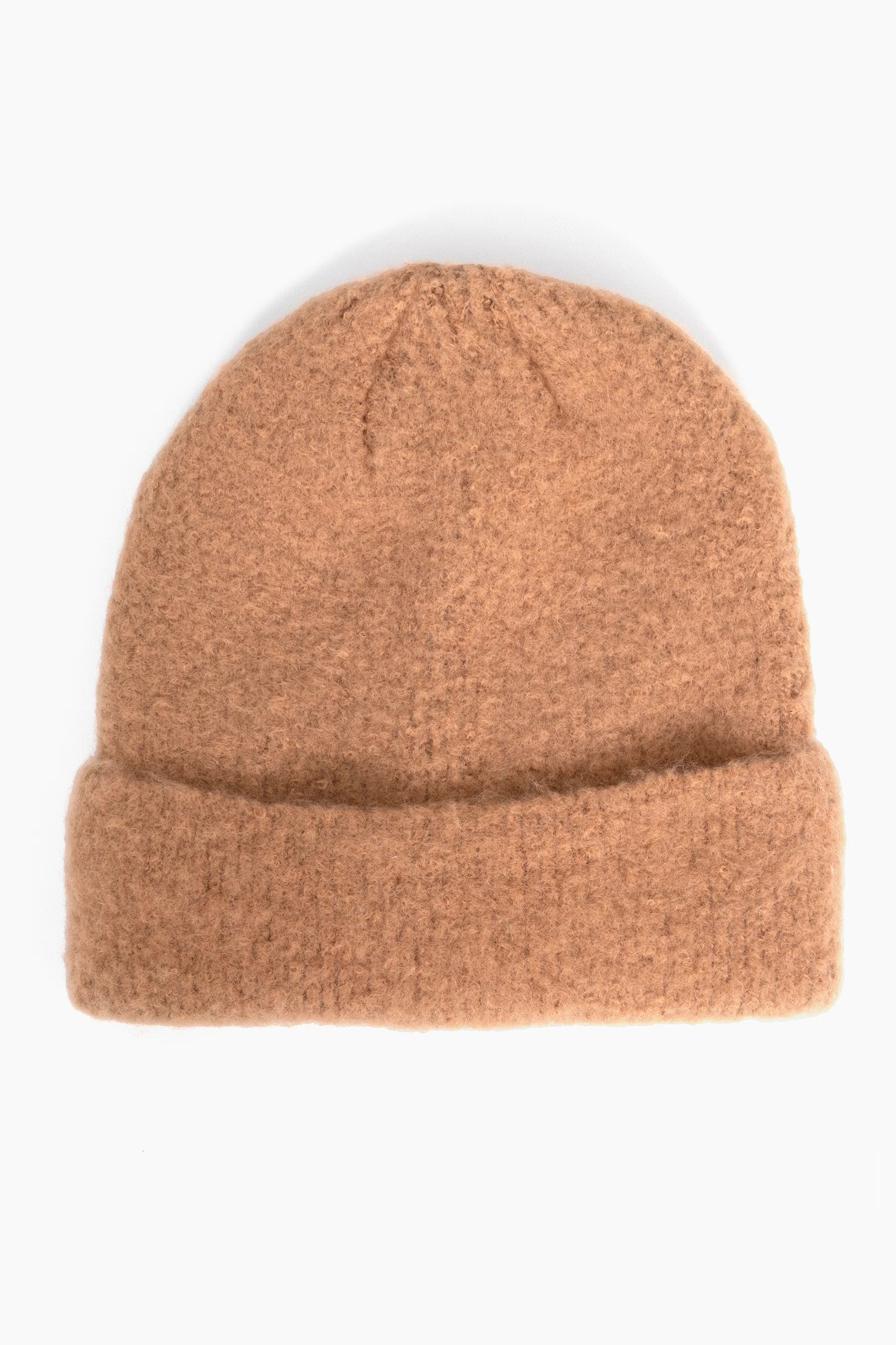 Beanie Hat - Camel