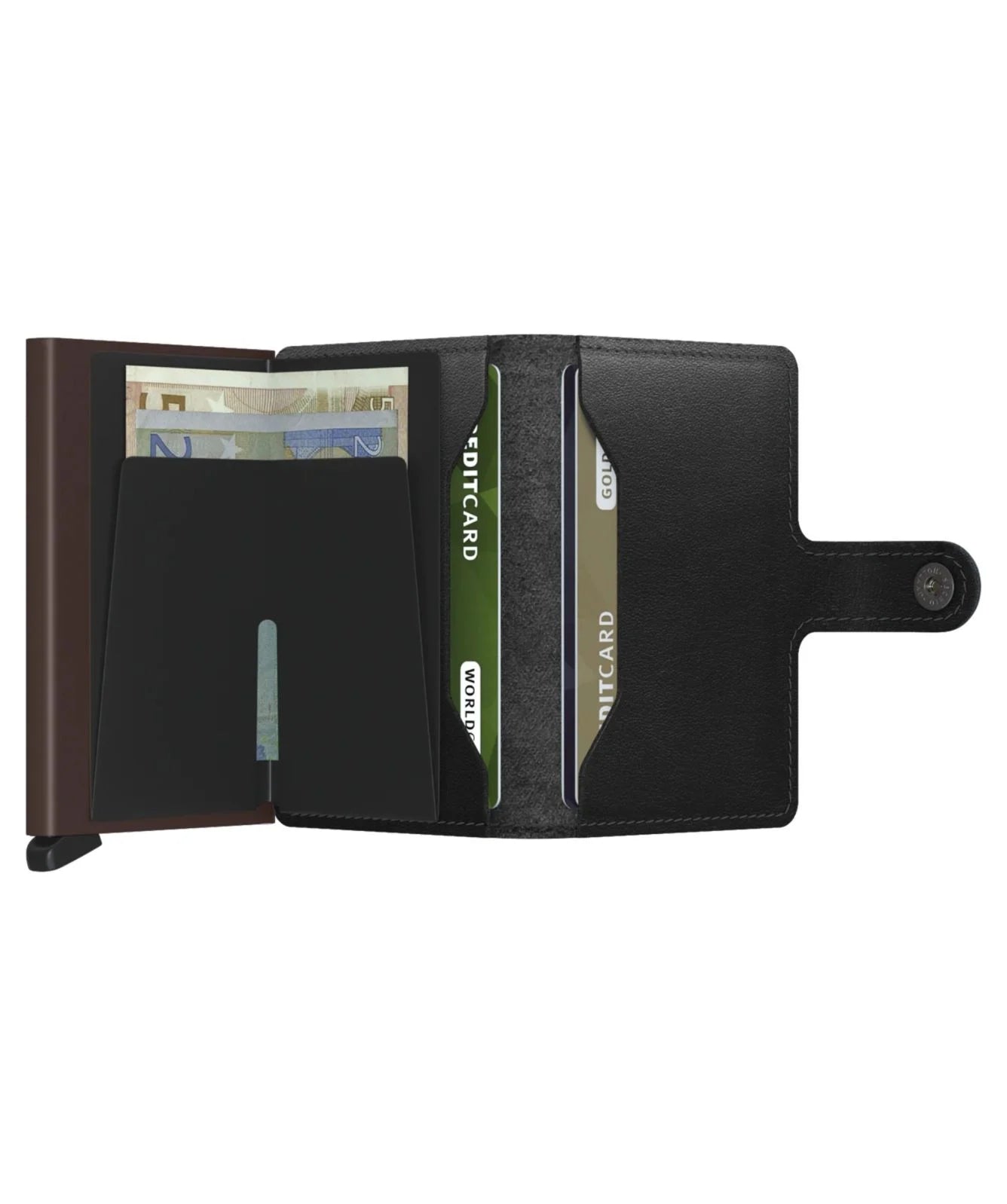 Secrid Miniwallet Original Black-Brown