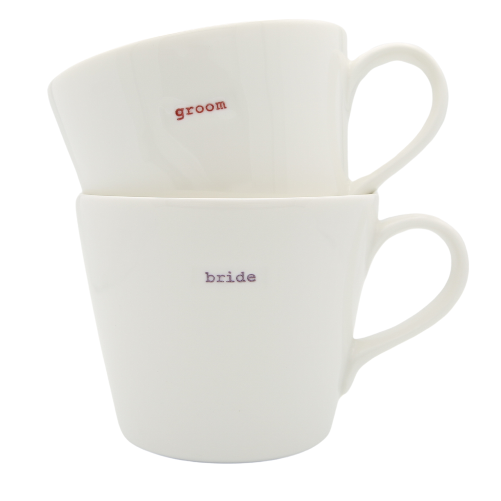 Keith Brymer Jones Mug - Bride and Groom Set