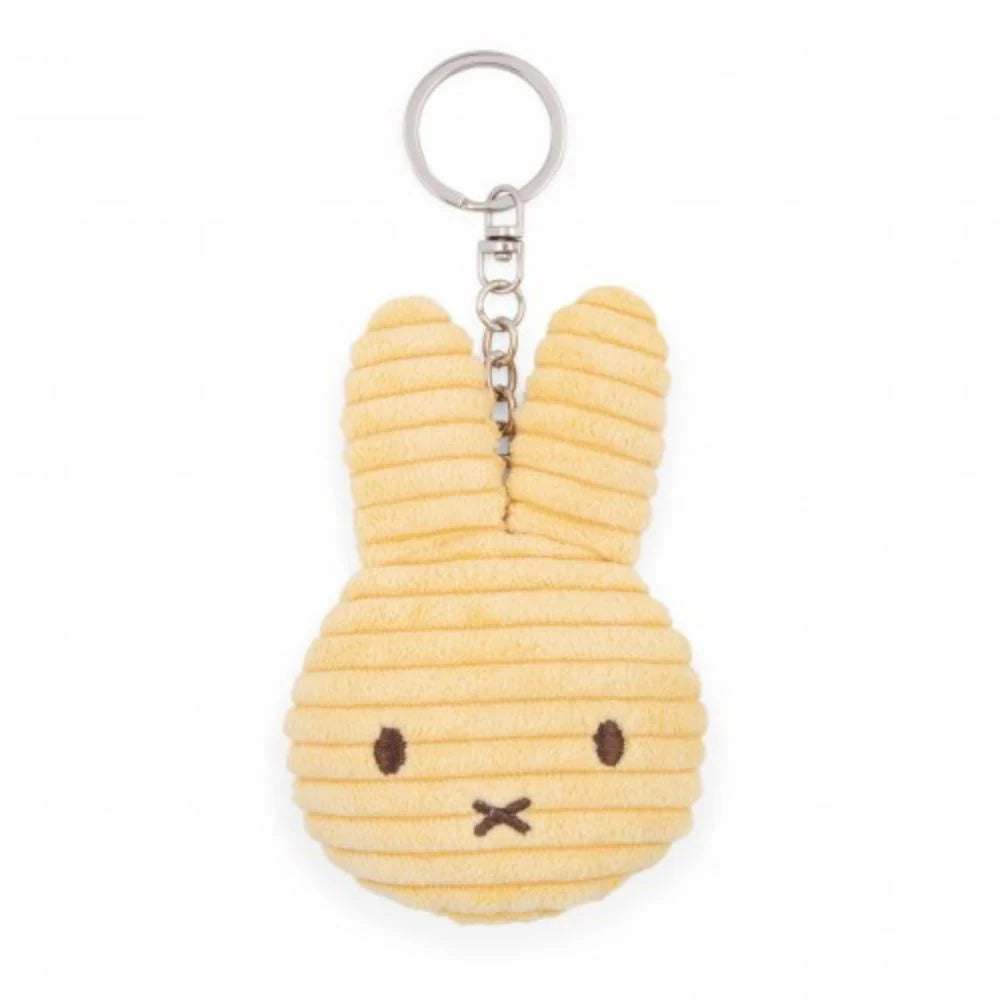 Miffy Corduroy Flat ECO Keyring Buttercream