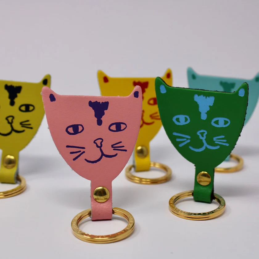 Ark - Cat Keyring - Various Colours