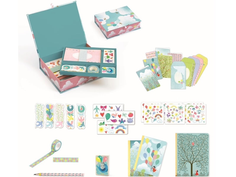 CHARLOTTE STATIONERY BOX SET BY DJECO