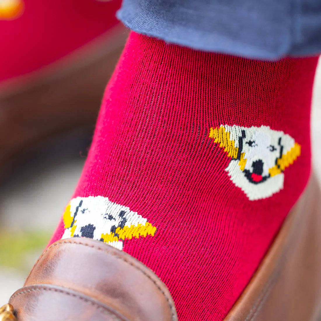 Golden Retriever Bamboo Socks L