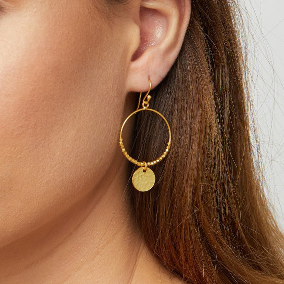 Ashiana - Dominique Mini Gold Hoop Earrings