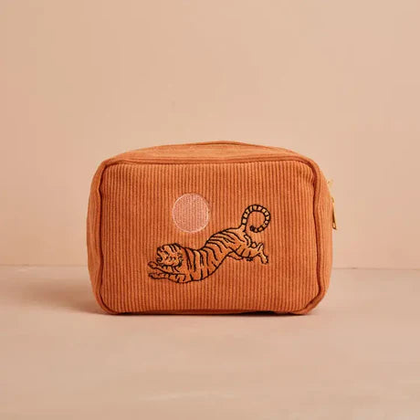 Cai & Jo - Corduroy Makeup Bag - Various Colours