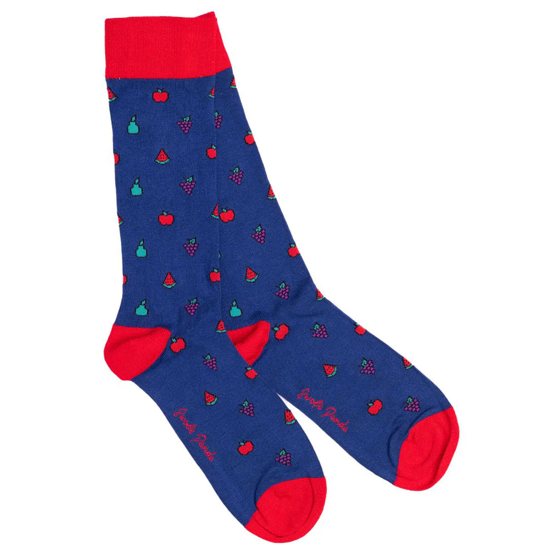 Mixed Fruit Bamboo Socks L