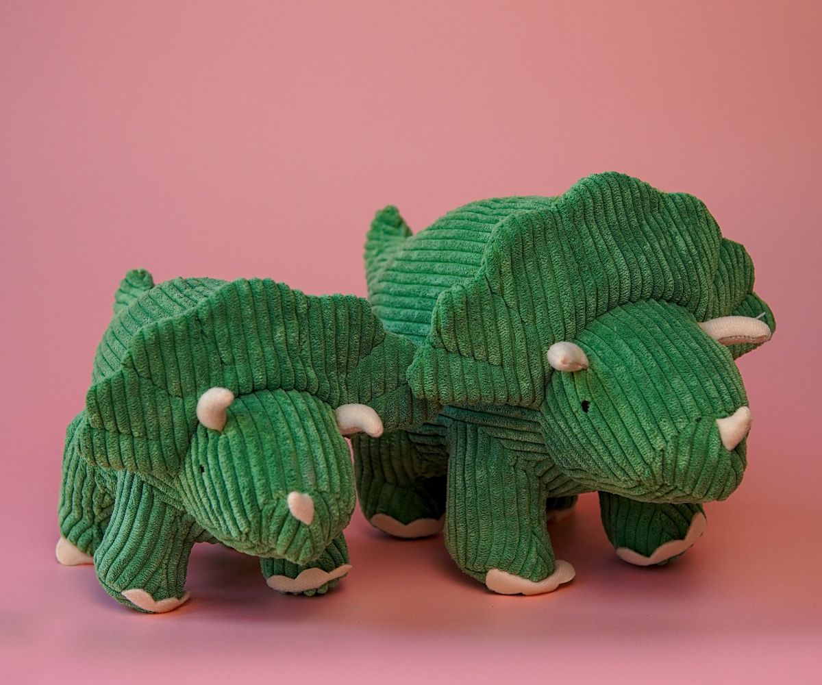 Best Years - Corduroy Triceratops Green - 2 Sizes