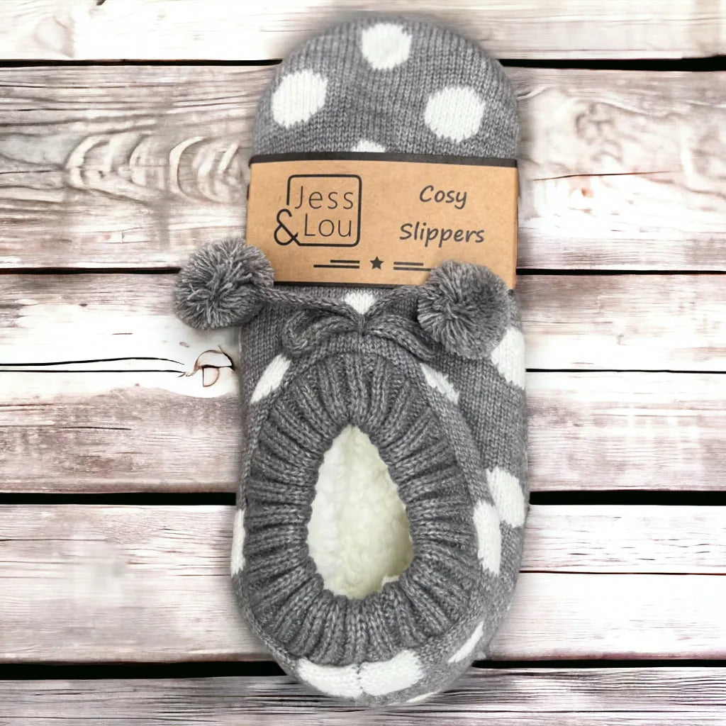 Cosy Slippers - Spots