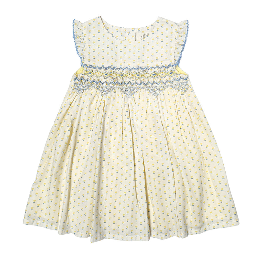 Albetta - Flower Heart Print Dress 3-4Y