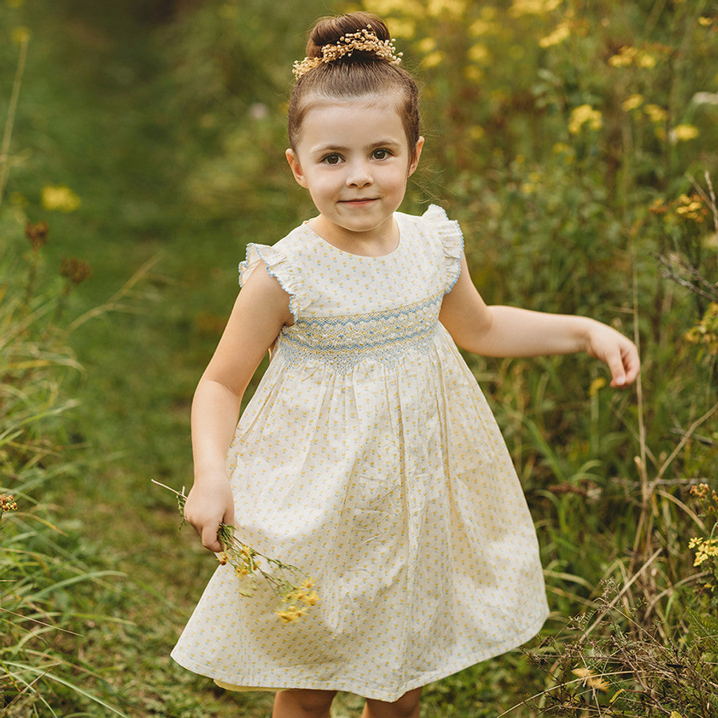 Albetta - Flower Heart Print Dress 4-5Y