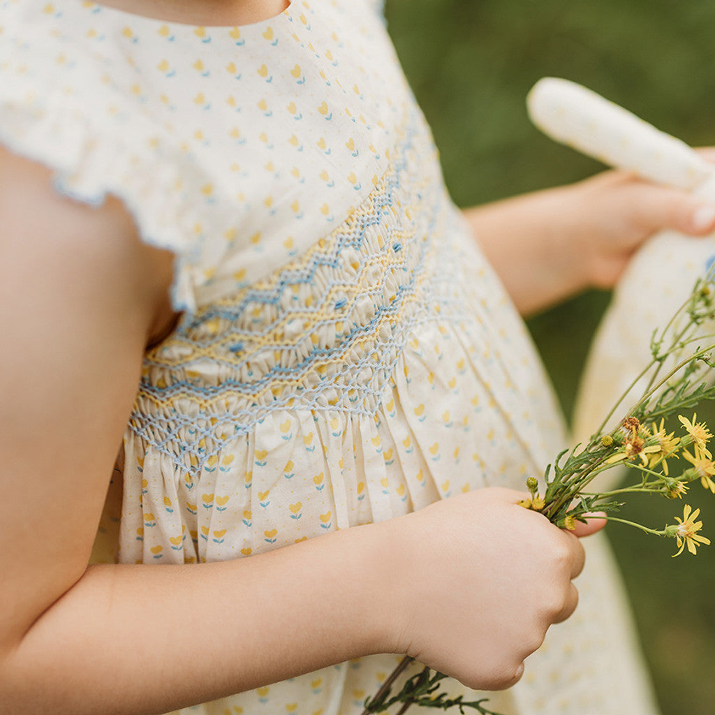 Albetta - Flower Heart Print Dress 3-4Y