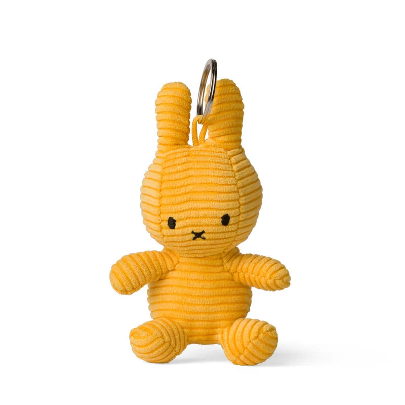 Miffy Corduroy ECO Keyring Yellow