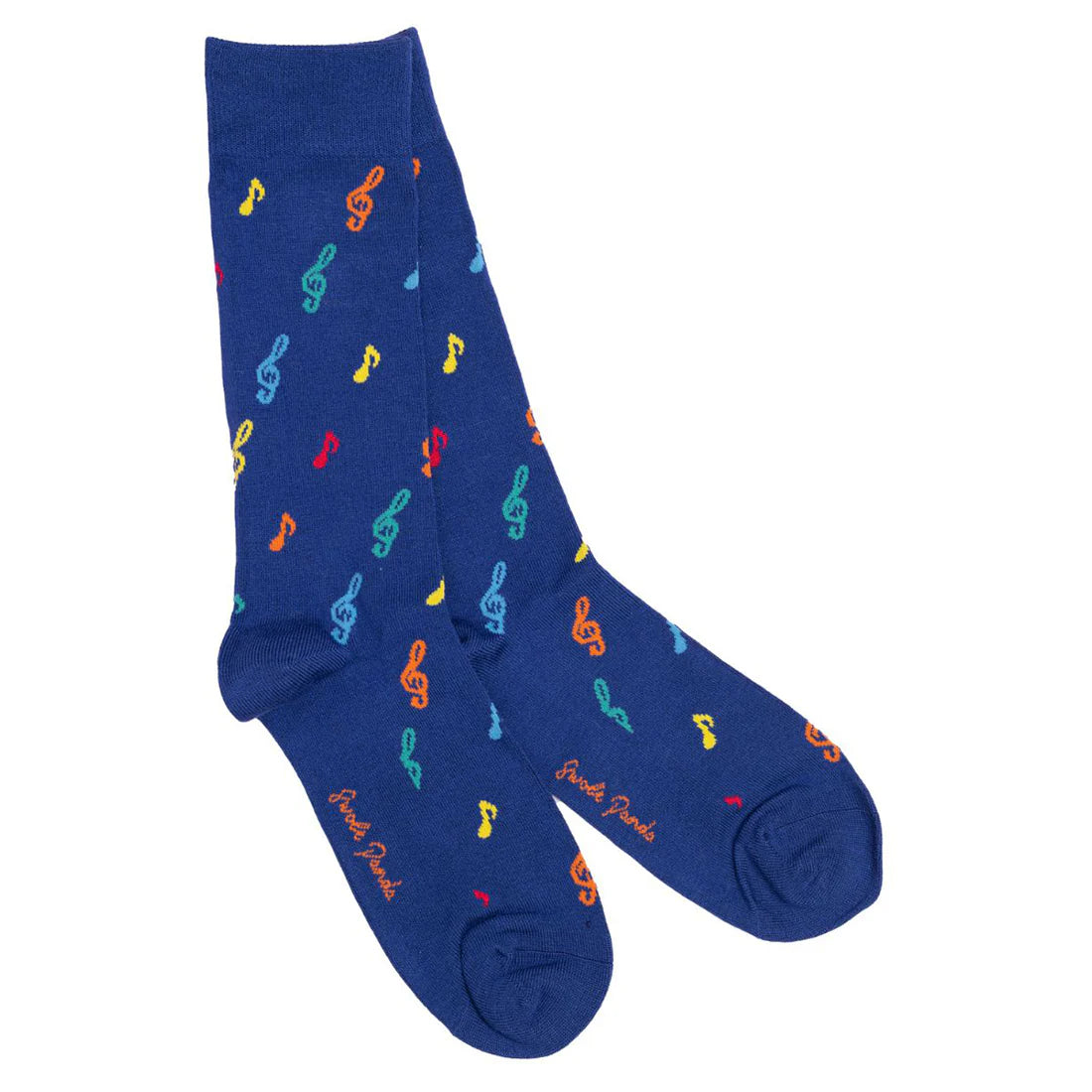 Musical Notes Bamboo Socks L