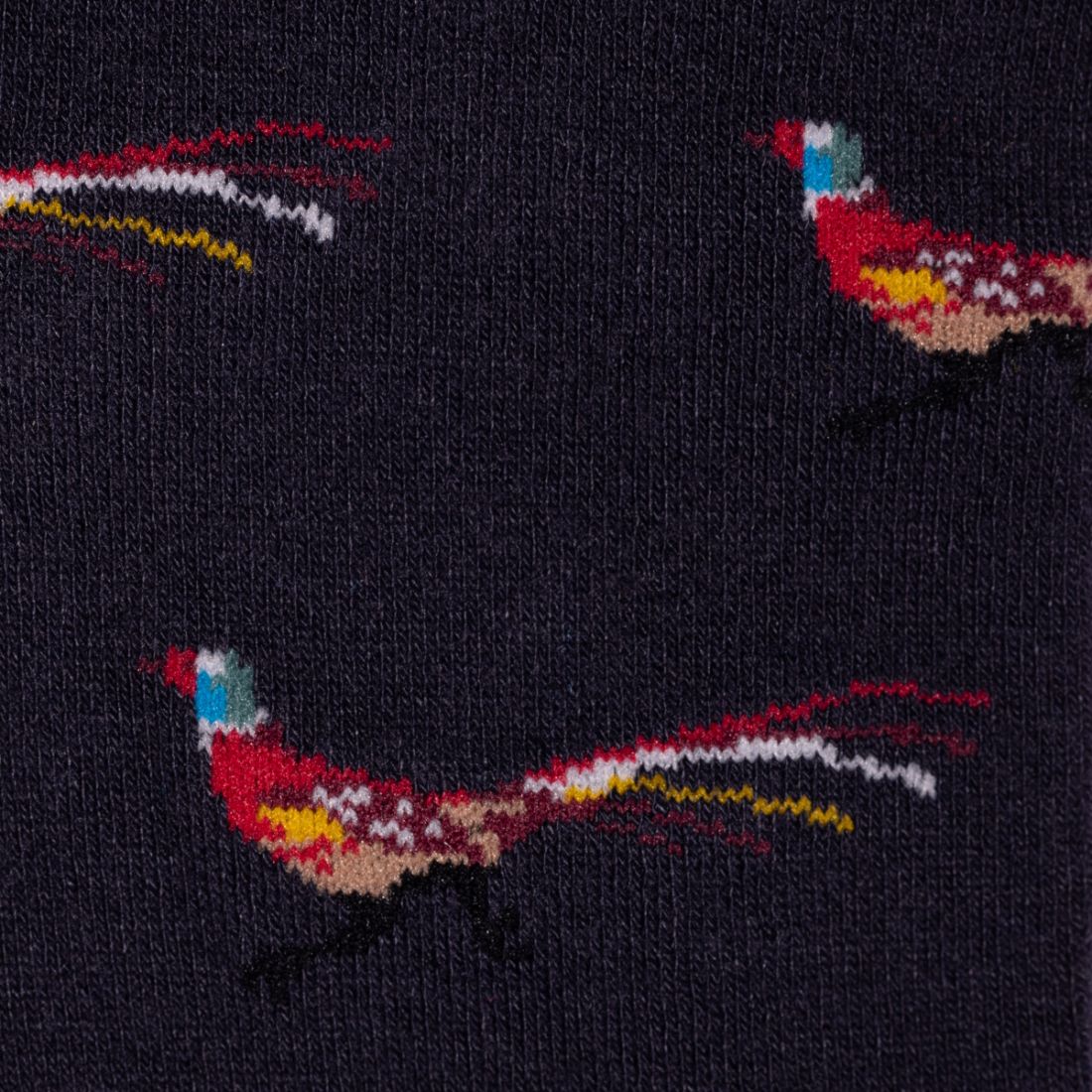 Swole Panda - Comfort Cuff Pheasant Black Socks